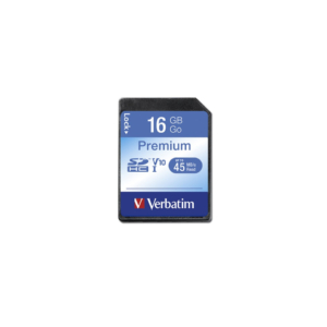 Flash Memory Card Verbatim - Sdhc Class 10 - 16 Gb - 43962