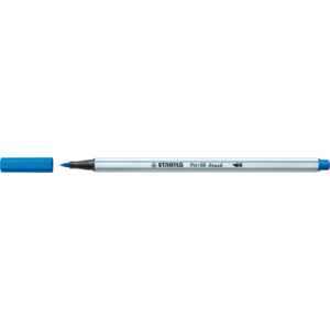 Pennarello Stabilo Pen 68 brush - punta a pennello - M 1 mm Blu scuro 568/41