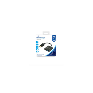 Convertitore da DisplayPort™ a SVGA, presa VGA/spina DP - 15 cm Media Range Nero - MRCS173
