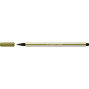 Pennarello Stabilo Pen 68 tratto 1 mm Verde muschio 68/37