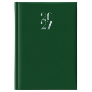 Agenda Giornaliera 2027 S/D 17x24 cm Madrid Verde