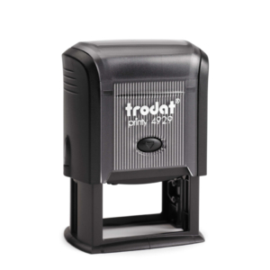 Timbro di testo personalizzato Trodat Printy 4929 dimensione max pers.ne 50x30 mm - fino a 7 righe - rosso - 182223