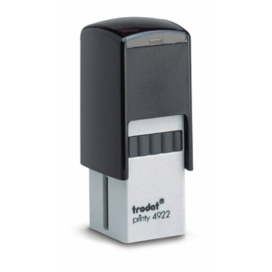 Timbro di testo personalizzato Trodat Printy 4922 dimensione max pers.ne 20x20 mm - fino a 5 righe - blu - 182263