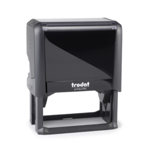 Timbro di testo personalizzato Trodat Printy 4926 dimensione max pers.ne 75x38 mm - fino a 10 righe - blu - 182221