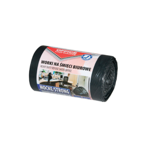 Sacchi dell'immondizia strong Office Products Nero 35 litri - 22021213-05 (5 rotoli da 50 sacchi cad.)