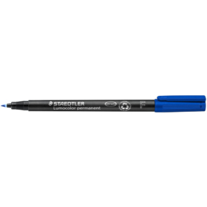 Pennarello indelebile Staedtler Lumocolor® permanent Blu - F - 0,6 mm - punta sintetica - pen 317