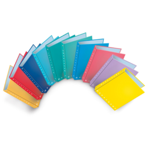 Raccoglitore ad anelli Pigna Monocromo - A5 18,5x22 cm 4 anelli Ø25 mm Colori Assortiti