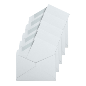 Biglietti augurali con busta Blasetti - Bianco - 90x140 mm 533 (conf.100)