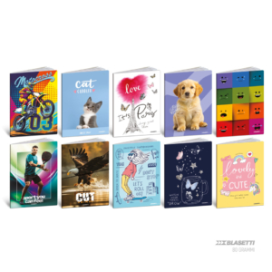 Quaderni Blasetti sel. Bambini formato A5 20+1 fogli - 80g/m² - rigatura 0A - 8702 (conf.10)