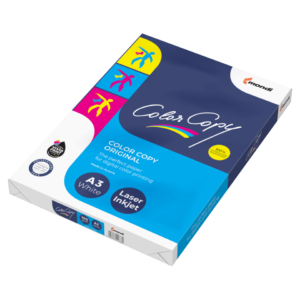 Risma cartoncini Color Copy Mondi - A3 - 160g/m² - Bianco (risma 250)