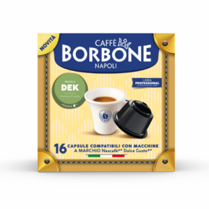 Capsule compatibili Dolce Gusto decaffeinato Caffè Borbone - DGBDEK4X16N (conf.64)