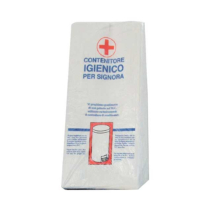 Sacchetti igienici in carta Medial per assorbenti 5x12x28 cm - bianco - 99096 (conf. 2000)