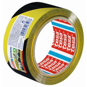 Nastro segnaletico adesivo Giallo - Nero Tesa in OPP con adesivo acrilico 50mm x 66m - 58133-00000-00