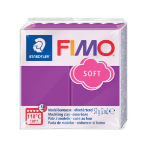 Pasta modellabile Staedtler FIMO® soft 57gr porpora - 8020-61