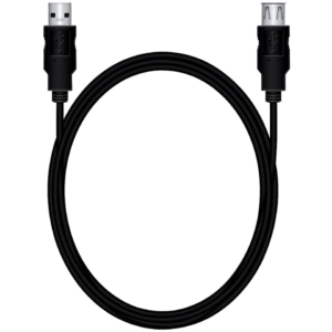 Cavo di prolunga Media Range USB 2.0 A/A 1,8m Nero MRCS154