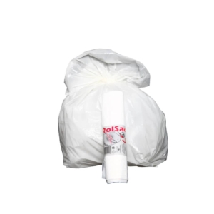 Sacchi immondizia ROLSAC in polietilene rigenerato Bianco - 20 litri - 10245 (rotolo da 30)