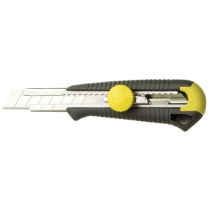 Cutter con lama a spezzare STANLEY lama a spezzare da 18mm a 8 elementi M10418