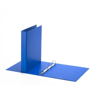 Raccoglitore ad anelli FAVORIT Europa 22x30 cm 4 anelli tondi Ø30 mm - Dorso 4 cm Azzurro