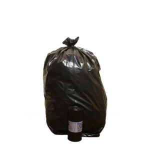 Sacchi per immondizia Rolsac 90x120 cm - 130 litri - Nero - 50µm (Rotolo 10)