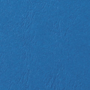Copertine per rilegatura GBC Leathergrain in cartoncino goffrato A4 Blu - CE040020 (conf.100)