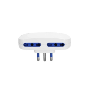 Adattatore a 4 vie P17/11 - 16A Aigostar Bianco 284718
