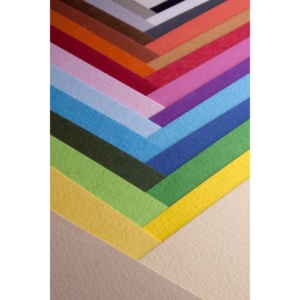 Cartoncini superficie liscia/ruvida Fabriano CartaCrea 35x50 cm 220g/m² - Neri - 46435115 (conf.10 fogli)