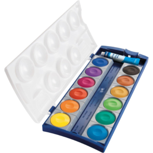 Acquerelli 735 Pelikan - 12 Colori Assortiti + tavolozza - 720854
