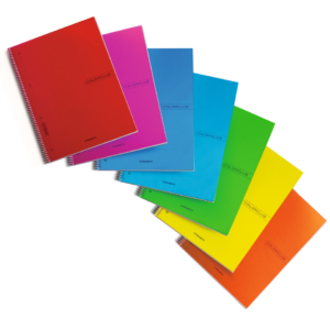 Quaderno spiralato a 4 fori Maxi Colorclub A4 - 70+1 fogli - 70g/m² - 1R 3794