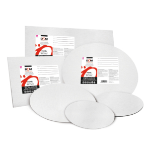 Cartone telato per pittura DOM 300gr 25x35 cm - bordo 3 mm - 354/2535