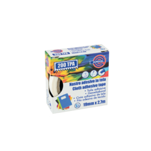 Nastro adesivo telato Eurocel formato 19 mm x 2,7 m - colore Bianco 16014194