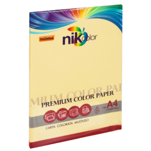 Carta colorata colori forti formato A4 Nikoffice 5 Colori Assortiti forti 80g/m² 250 fogli