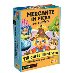 Gioco in scatola Lisciani Ludoteca Le Carte dei Bambini Mercante in Fiera - 96695