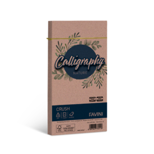 Calligraphy Favini Nature - Buste per carta da lettere 120g/m² - 11x22 cm - mandorla - A57C204 (conf.25)