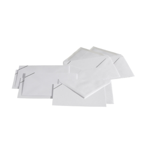 Buste + biglietti Blasetti 9x14 cm - listati a lutto - 534 (conf.100 coppie)