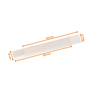 Portaetichette adesivi DURABLE SCANFIX 30 polipropilene Trasparente 3x20 cm - Inserto in cartoncino incluso (conf.5)